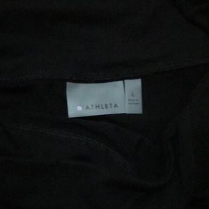 Athleta black pencil skirt